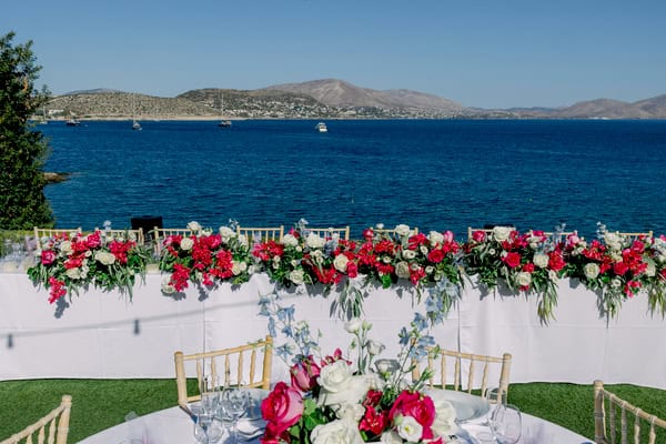 Beautiful Athens Wedding Inspired By Bougainvillea