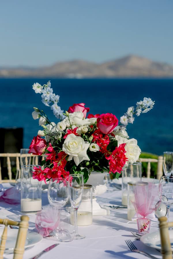Beautiful Athens Wedding Inspired By Bougainvillea