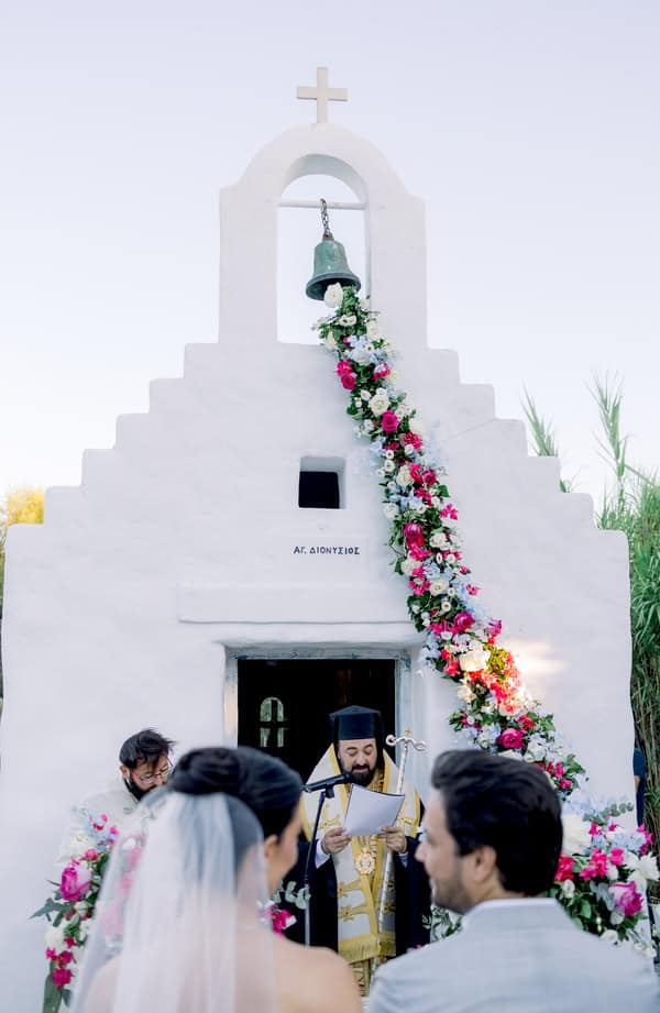 Beautiful Athens Wedding Inspired By Bougainvillea