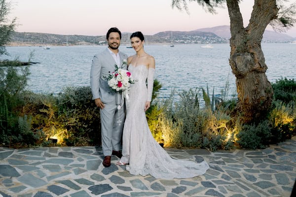 Beautiful Athens Wedding Inspired By Bougainvillea