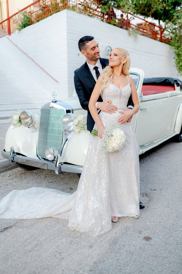 Elegant Summer Wedding White Blooms Timeless Style