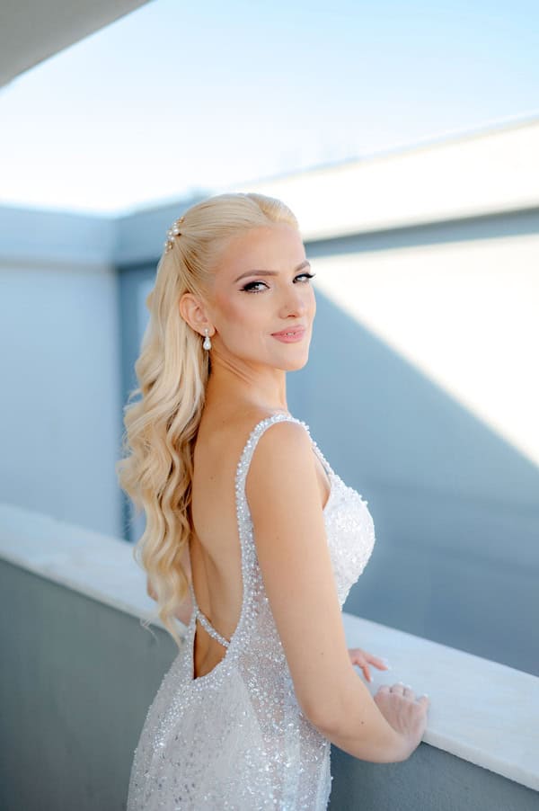 Elegant Summer Wedding White Blooms Timeless Style