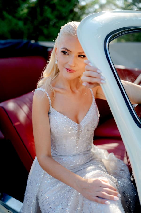 Elegant Summer Wedding White Blooms Timeless Style