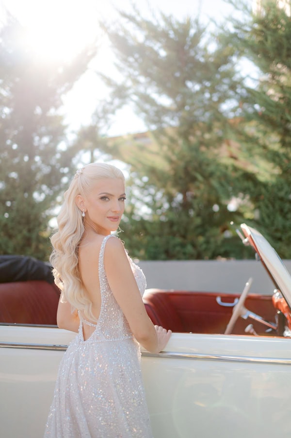 Elegant Summer Wedding White Blooms Timeless Style