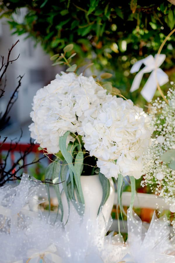 Elegant Summer Wedding White Blooms Timeless Style