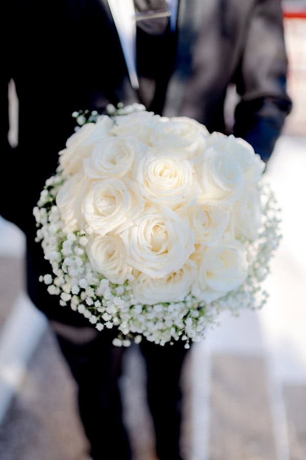 Elegant Summer Wedding White Blooms Timeless Style