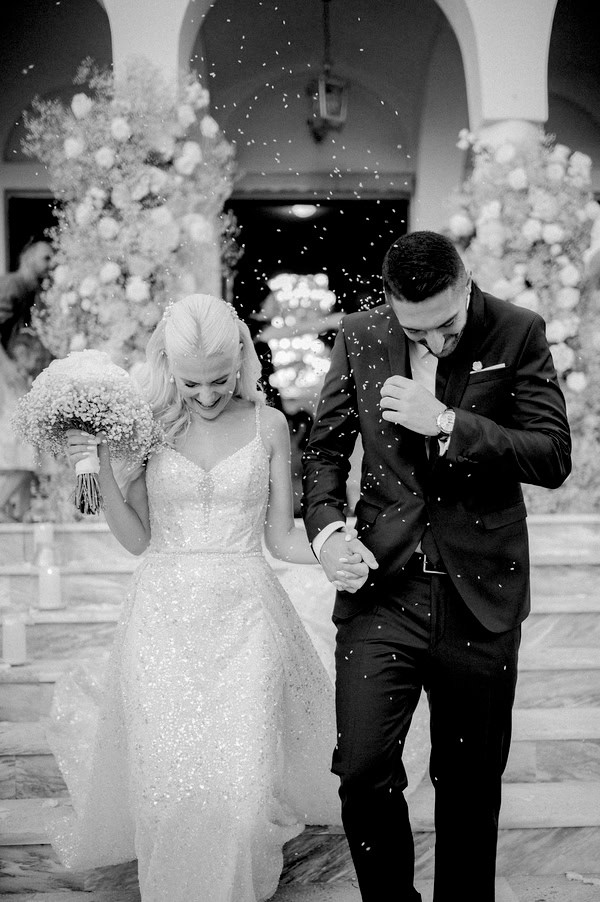 Elegant Summer Wedding White Blooms Timeless Style
