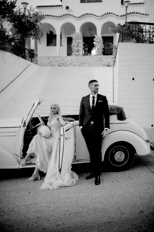 Elegant Summer Wedding White Blooms Timeless Style