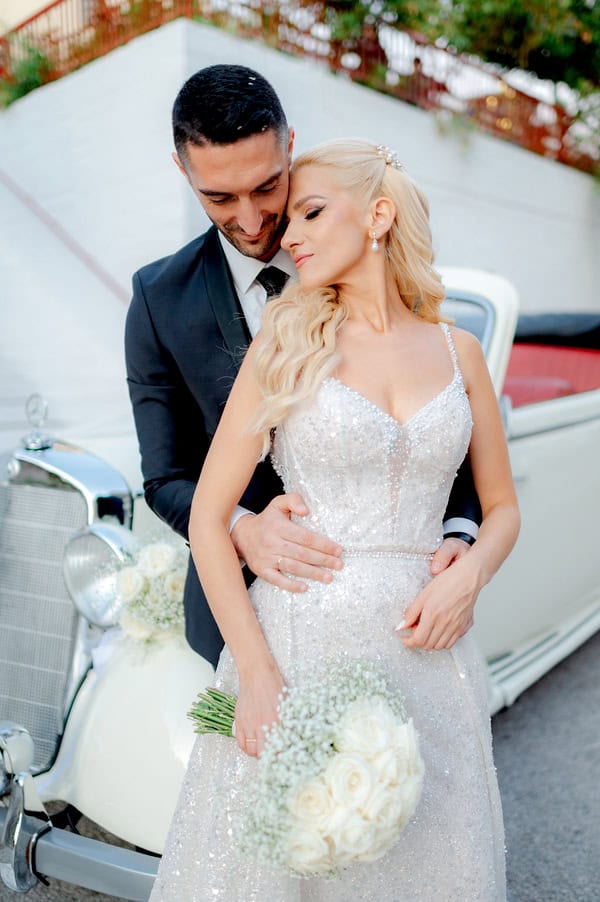 Elegant Summer Wedding White Blooms Timeless Style