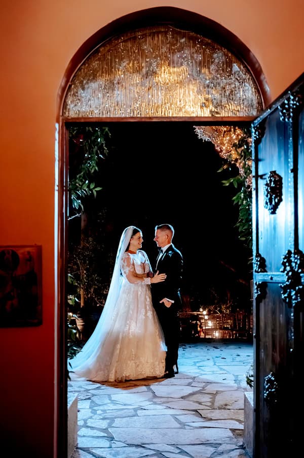 Festive Chic Wedding Red Roses