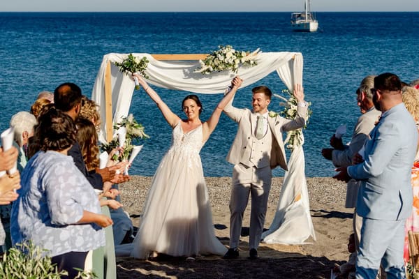Mediterranean destination wedding in Rhodes with rustic details | Gemma & Ryan