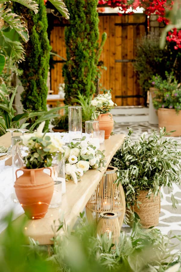 Mediterranean Destination Wedding Rustic Details Lythos