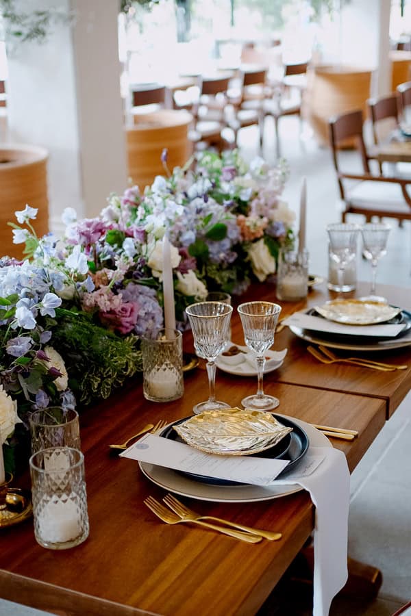 Romantic Destination Wedding Elounda Lilac Blush Details