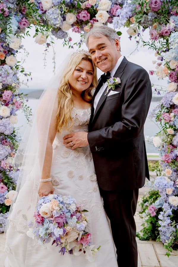 Romantic Destination Wedding Elounda Lilac Blush Details