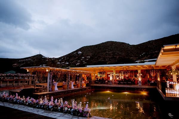 Romantic Destination Wedding Elounda Lilac Blush Details