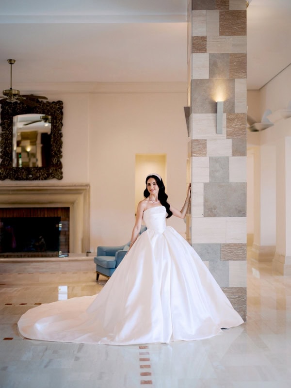 Romantic Spring Wedding White Flowers Sea View