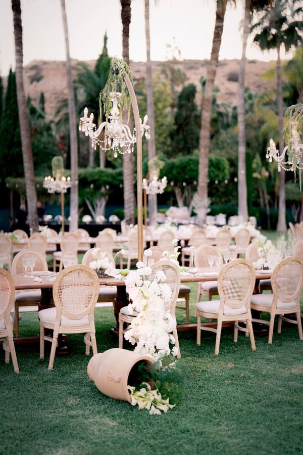 Romantic Spring Wedding White Flowers Sea View