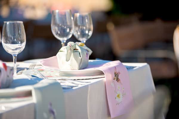 Romantic Wedding Christening Pastel Florals Decoration