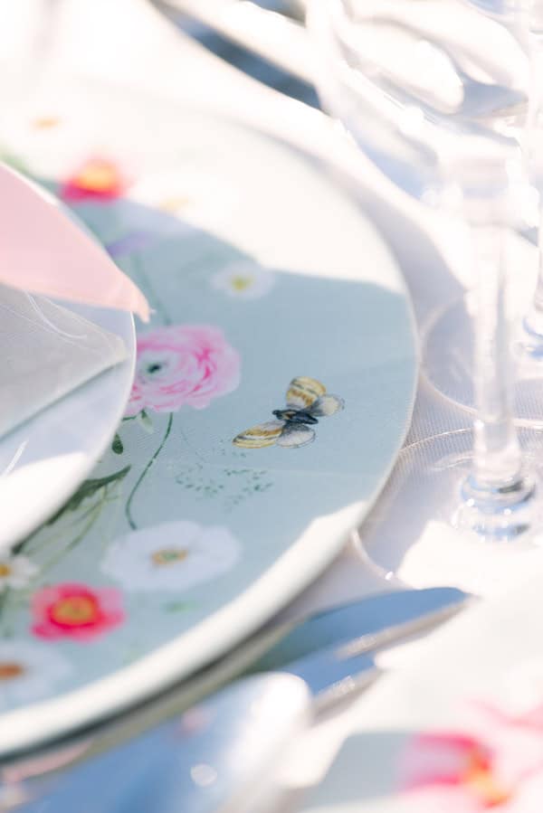 Romantic Wedding Christening Pastel Florals Decoration