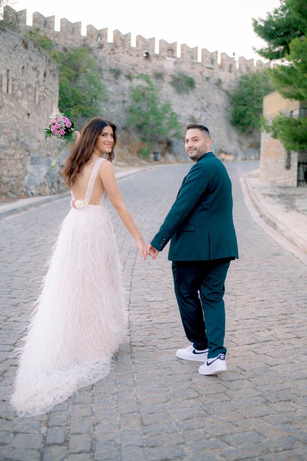 Romantic Wedding Deer Valley Venue White Pink Flowers