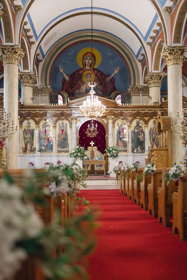 Romantic White Floral Chicago Wedding