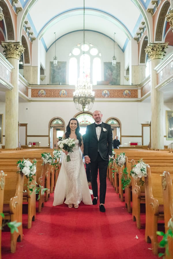 Romantic White Floral Chicago Wedding