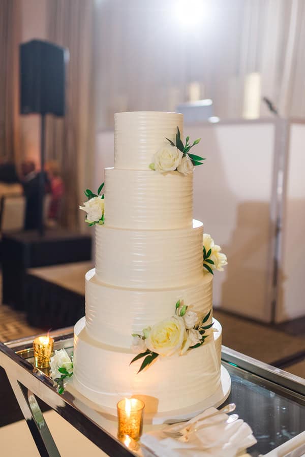 Romantic White Floral Chicago Wedding