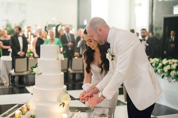 Romantic White Floral Chicago Wedding
