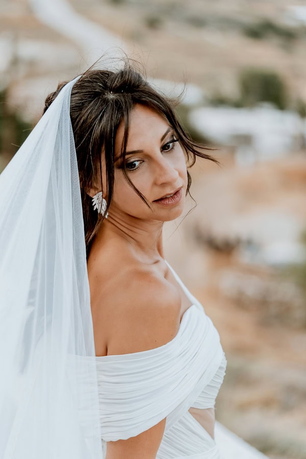 Serifos Island Wedding Lemons Olive Leaves