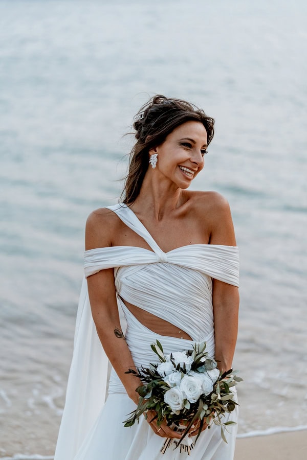 Serifos Island Wedding Lemons Olive Leaves