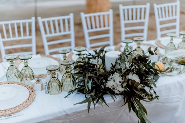 Serifos Island Wedding Lemons Olive Leaves