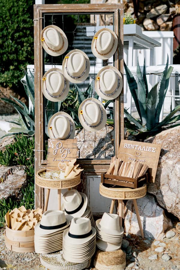 Sunflower Seaside Wedding Decoration Ideas