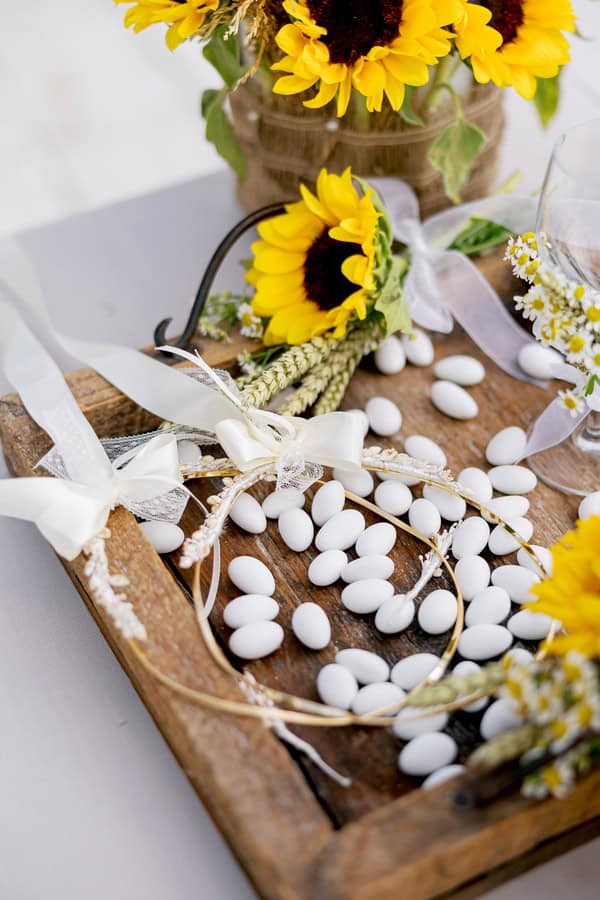 Sunflower Seaside Wedding Decoration Ideas