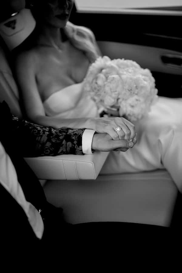 Ultra Chic Wedding Lefkara Floral Details
