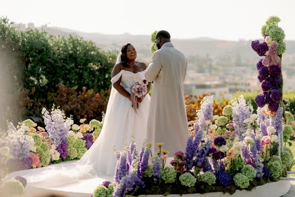 Whimsical Seaside Wedding In Crete With Lush Florals
