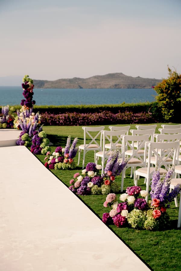 Whimsical Seaside Wedding In Crete With Lush Florals