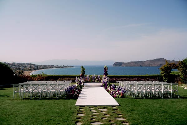 Whimsical Seaside Wedding In Crete With Lush Florals