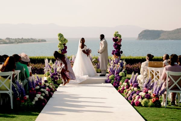Whimsical Seaside Wedding In Crete With Lush Florals