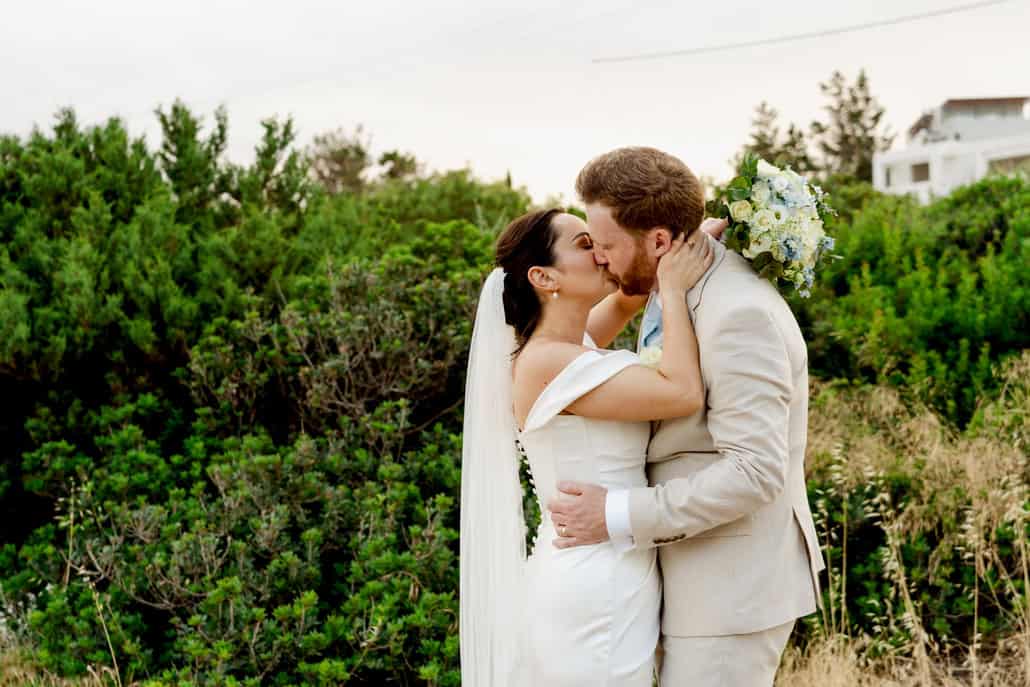 Beautiful destination wedding by the sea on the island of Rhodes | Ellie & Marco