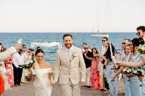 Beautiful Destination Wedding By The Sea On The Island Of Rhodes