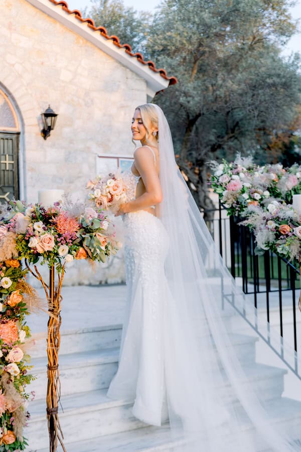 Boho Chic Summer Wedding Athesn Romantic Hues