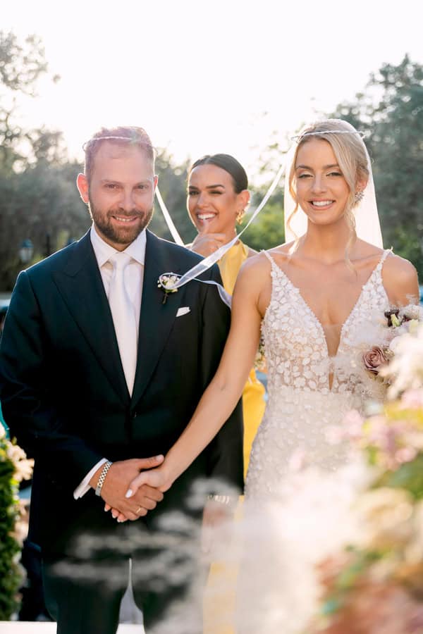 Boho Chic Summer Wedding Athesn Romantic Hues