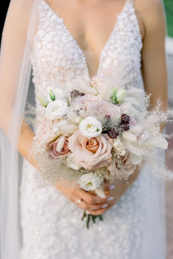 Boho Chic Summer Wedding Athesn Romantic Hues