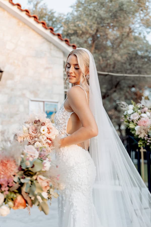 Boho Chic Summer Wedding Athesn Romantic Hues