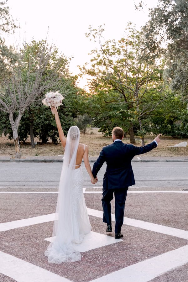 Boho Chic Summer Wedding Athesn Romantic Hues