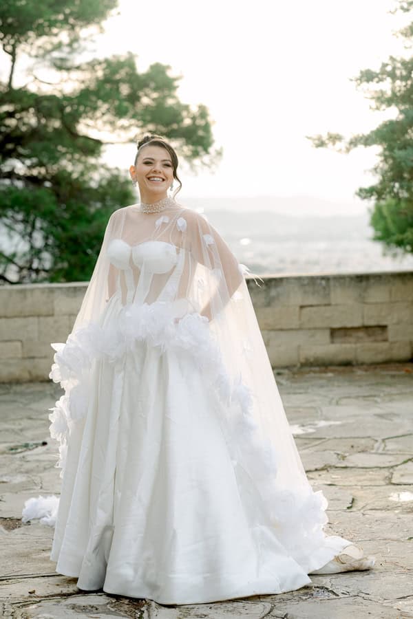 Chic Autumn Wedding White Details