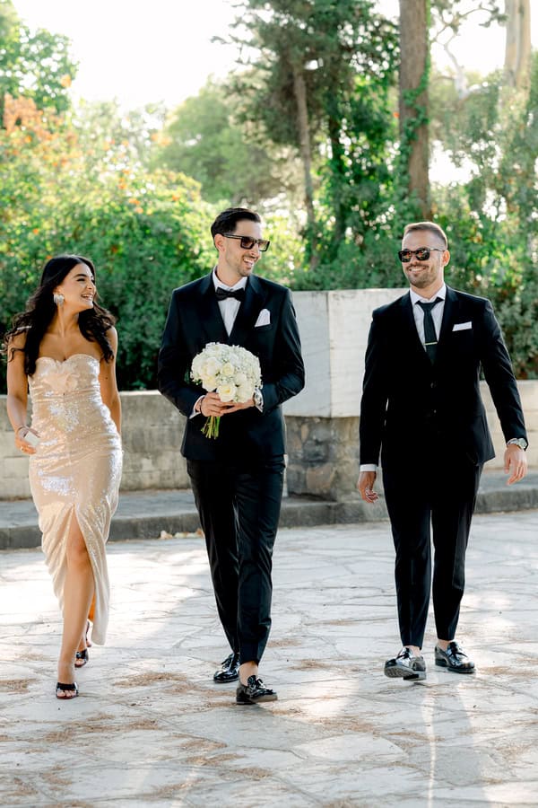 Chic Autumn Wedding White Details