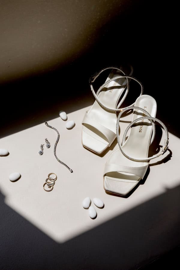 Chic Summer Wedding Mykonos White Wedding Decor