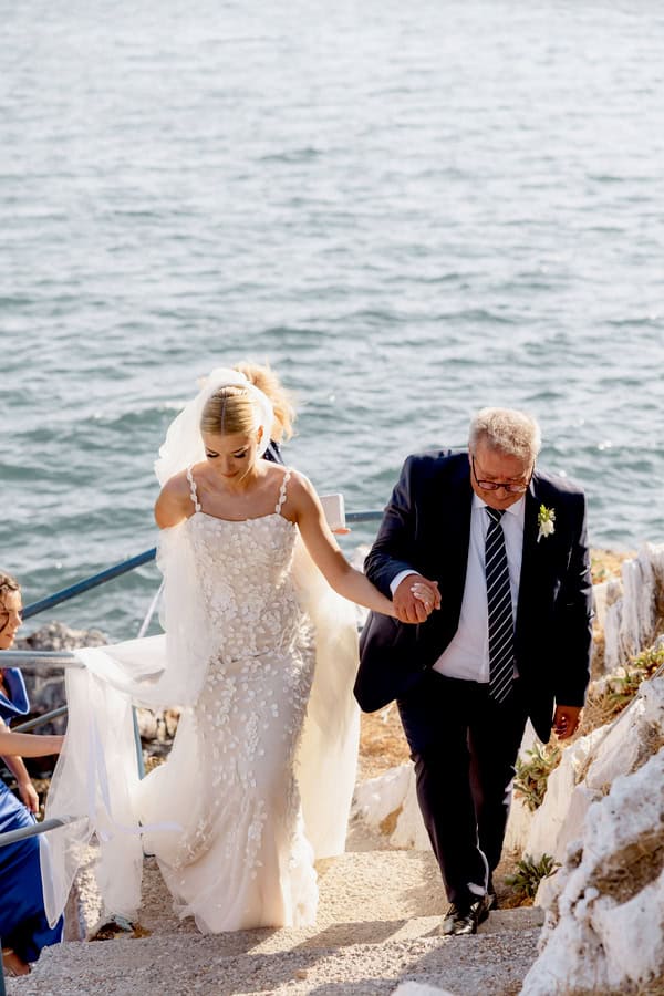 Chic Summer Wedding Mykonos White Wedding Decor