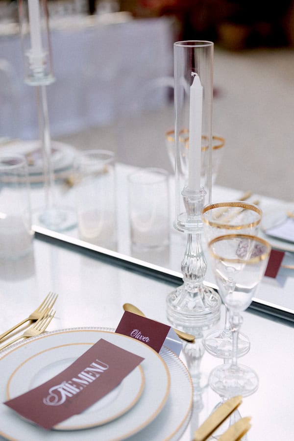 Edgy Modern Styled Shoot Crete Red Florals